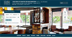 Desktop Screenshot of fourpointssandiegodowntown.com